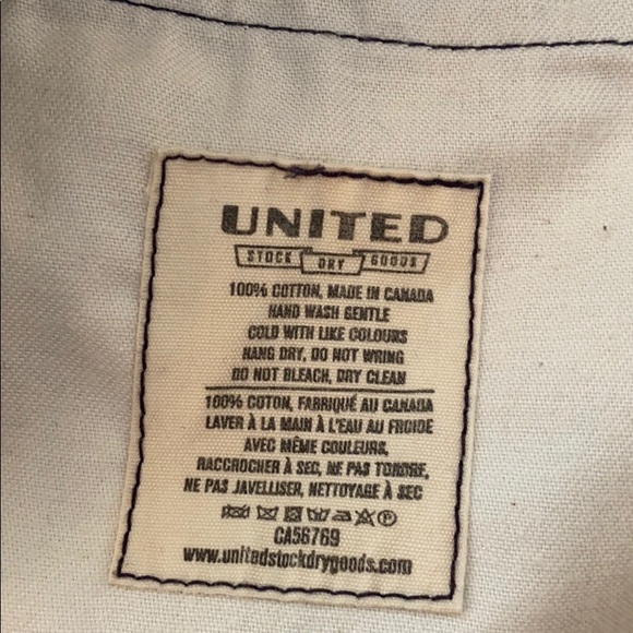 UNITED Stock Dry Goods Navy Shorts, 30” waist - Picture 4 of 4